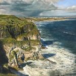 Teresa Seals Art - Before the Storm at Portrush