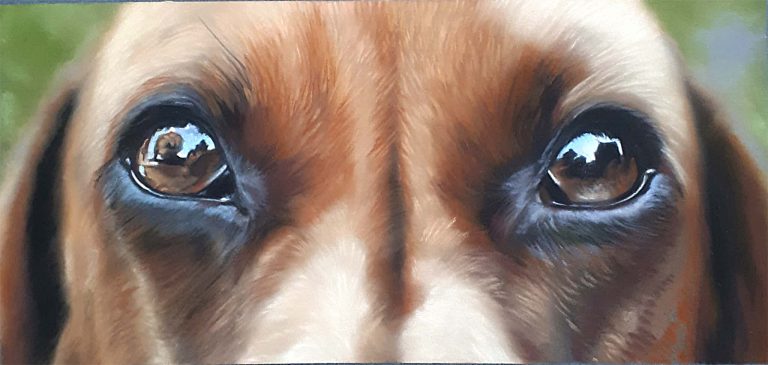 Teresa Seals Art - Sausage Eyes